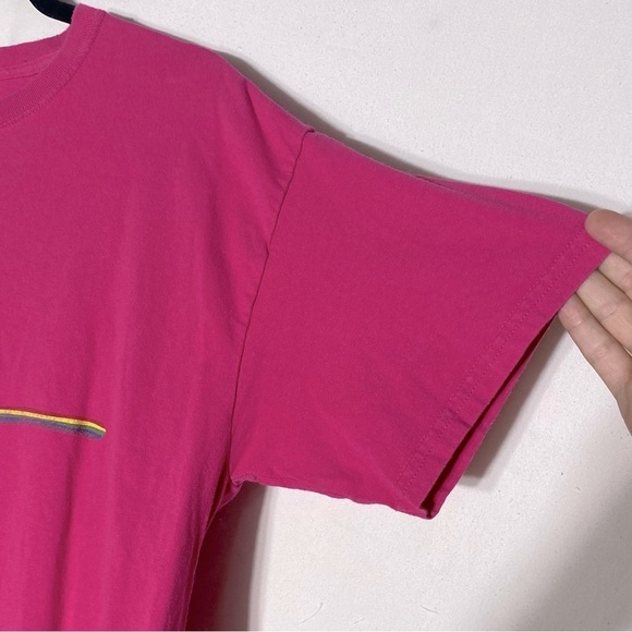 5/$25 Gildan Pink Rainbow Unicorn Skid Mark T Shirt L - Picture 12 of 14